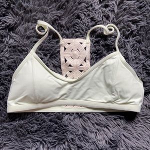 L*SPACE CROCHET SWIM HALTER MINT